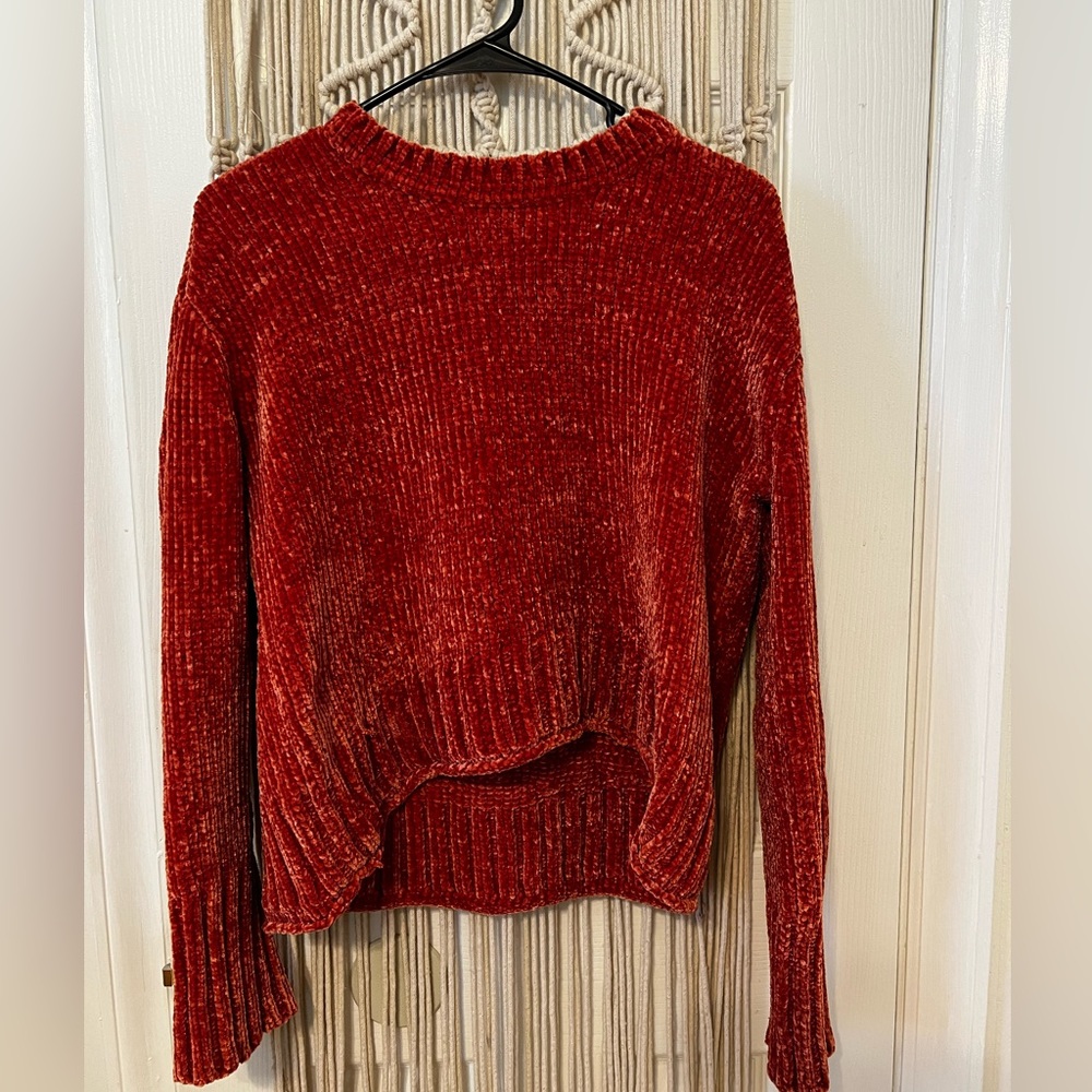 Aeropastale Crew Neck Cropped Sweater